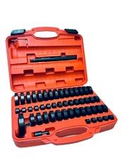 ST7315 Набор оправок для монтажа и демонтажа подшипников, 18-74 мм, 51 предмет 